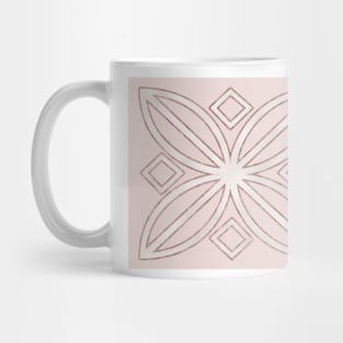 Art deco flower Mug